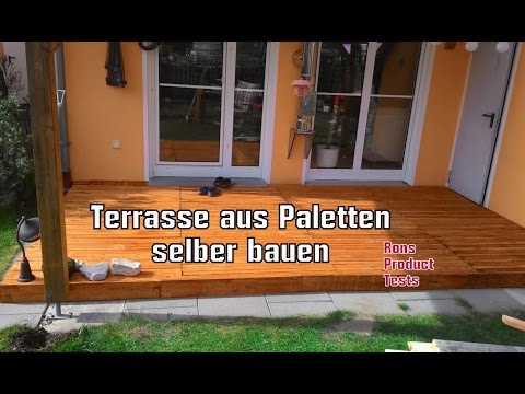 DIY Holz Terrasse aus Paletten selber bauen - Schritt für Schritt Anleitung | Do it yourself