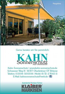 Kahn Sonnenschutz, alles aus einer Hand