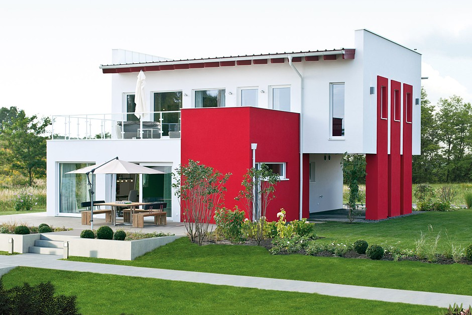 ELK Haus 164 Trendline - „ Wir sehen rot“ Foto: Unger Park