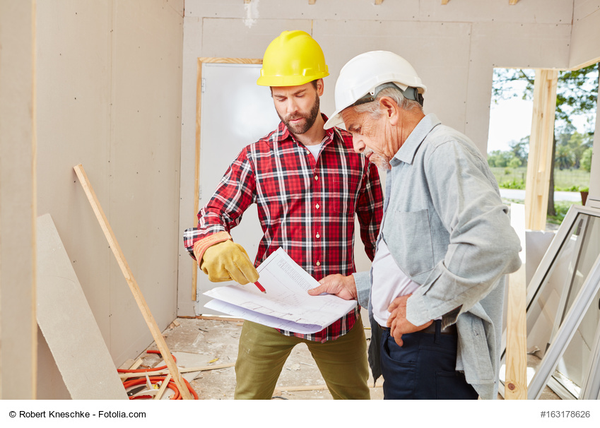 Der Umbau eines Hauses oder einer Wohnung für eine barrierearme Nutzung im Alter erfordert eine ganz konkrete und individuelle Planung und Betrachtung der vorhandenen Bedingungen. © Robert Kneschke / Fotolia.com