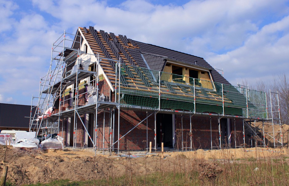 Einfamilienhaus in Bau