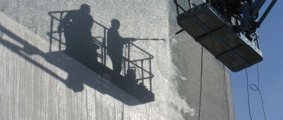 Algenbefall, Reinigung, Fassade