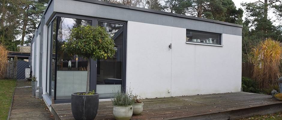 100 m² Wohnfläche perfekt auf die neuen Bedürfnisse des Rentnerpaares zugeschnitten Foto: MAX-Haus GmbH 100 m² Wohnfläche perfekt auf die neuen Bedürfnisse des Rentnerpaares zugeschnitten Foto: MAX-Haus GmbH