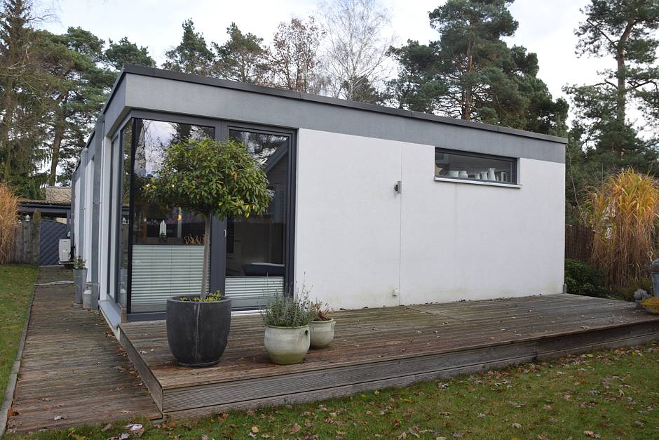 100 m² Wohnfläche perfekt auf die neuen Bedürfnisse des Rentnerpaares zugeschnitten Foto: MAX-Haus GmbH