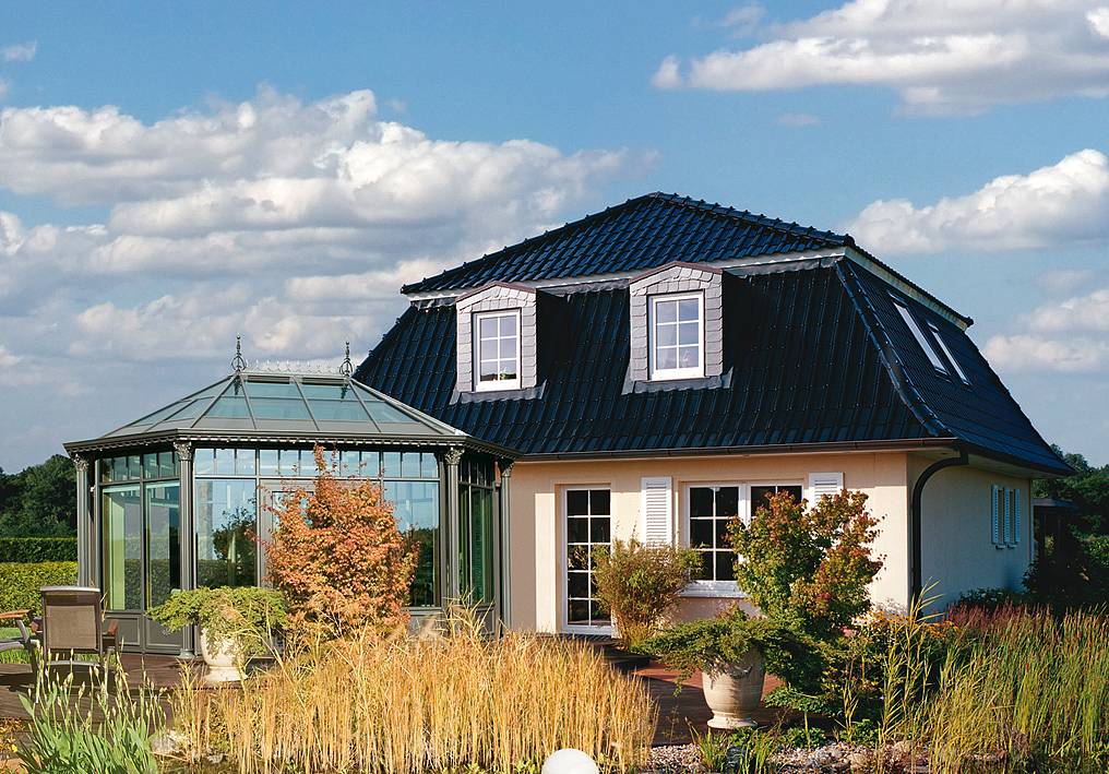 Musterhaus Landhaus L100 – Bauunion1905