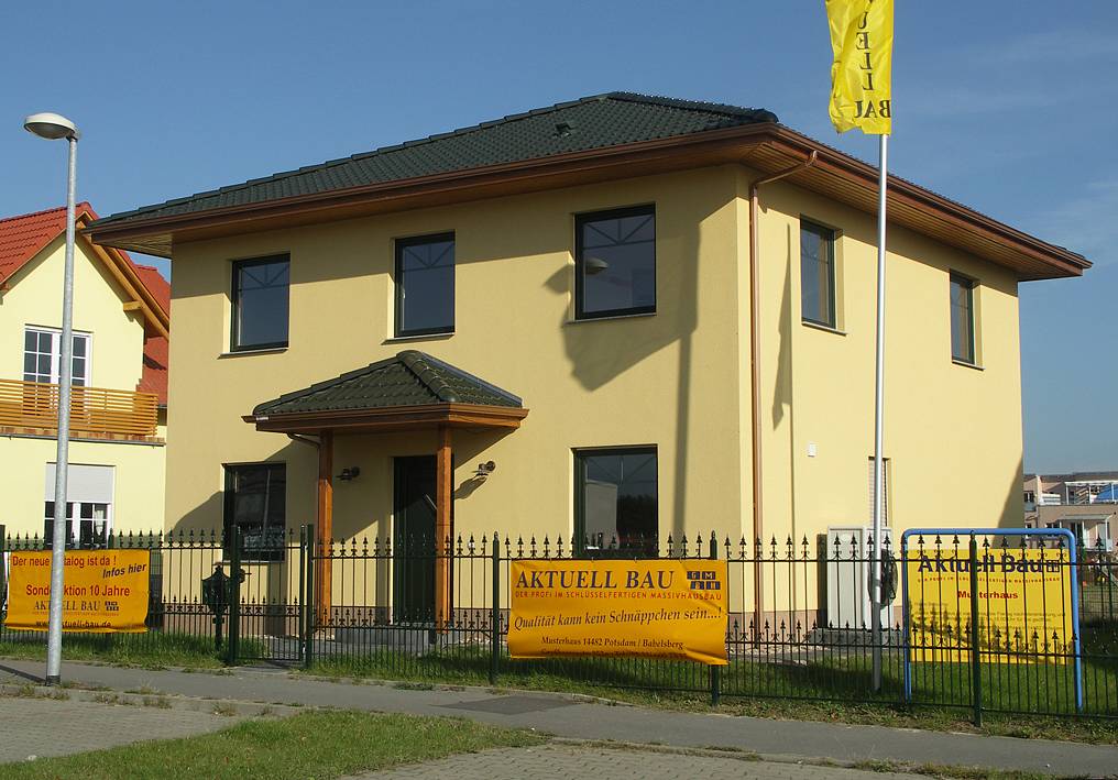 Musterhaus Michendorf – Aktuell Bau