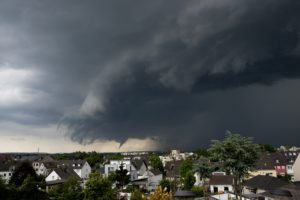 Unwetter im Herbst