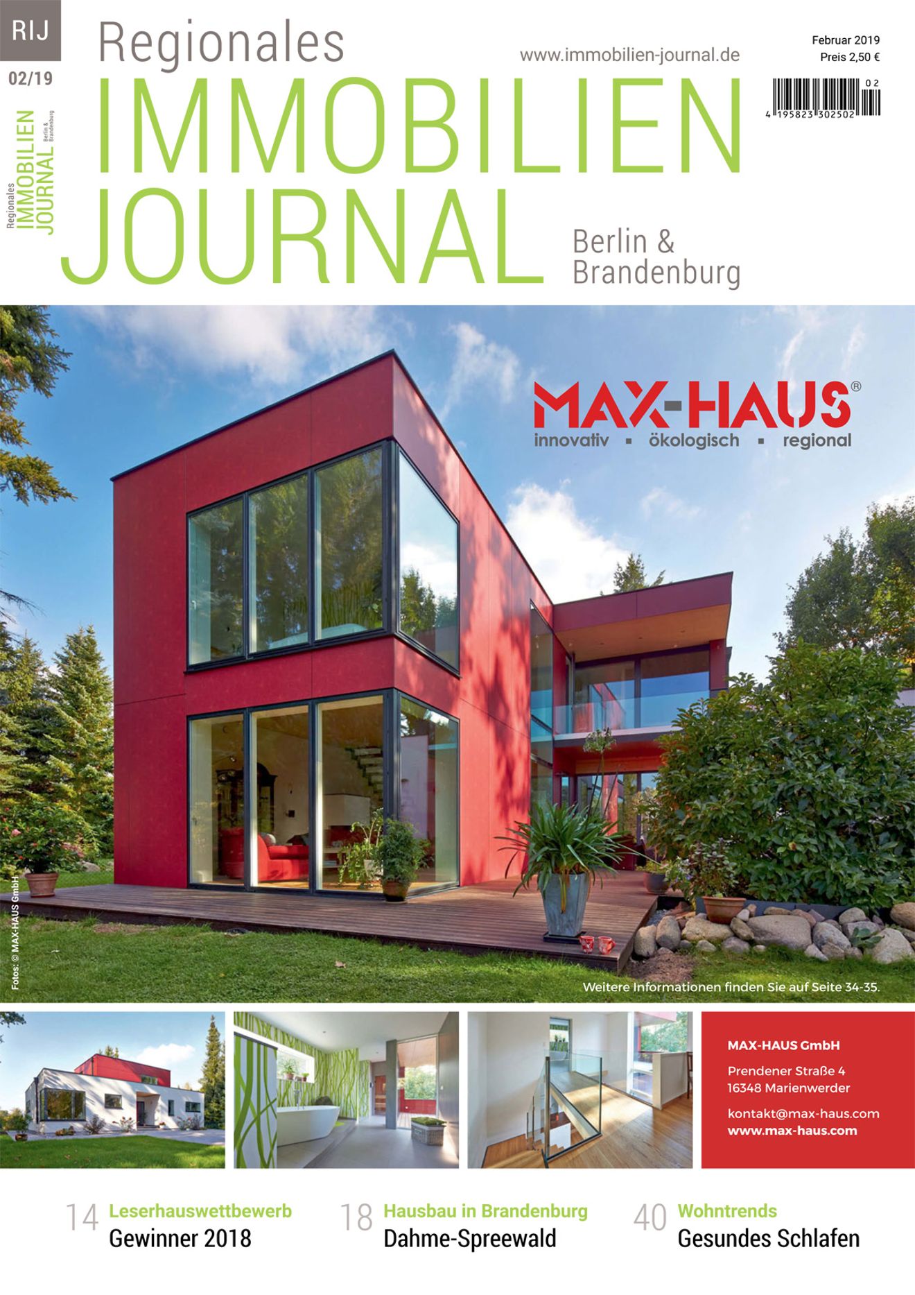Regionales Immobilien Journal Berlin Brandenburg Februar 2019