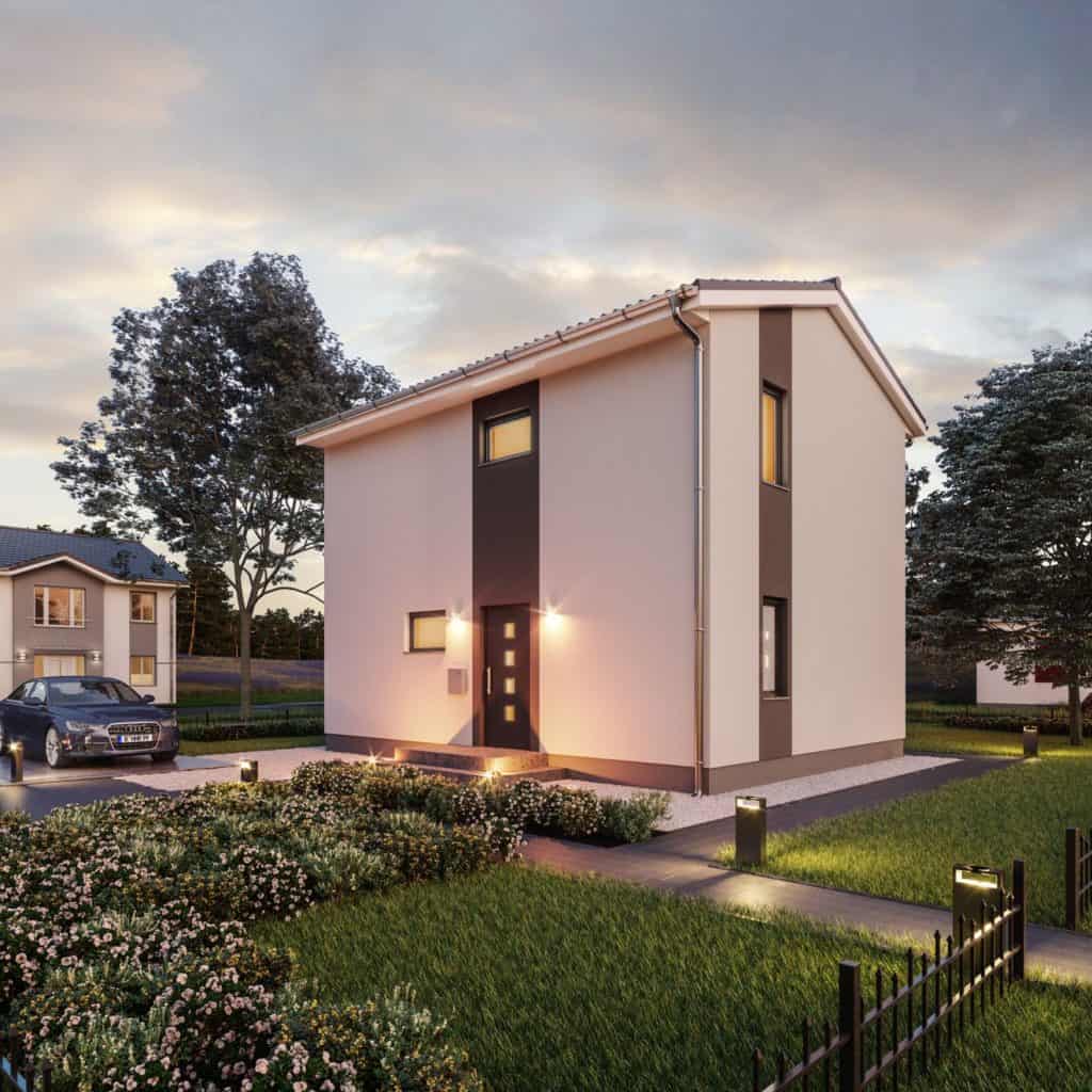 Vollwert-Wohnen unterm Satteldach: Haus Fehmarn Bilder/Grafiken: Roth-Massivhaus