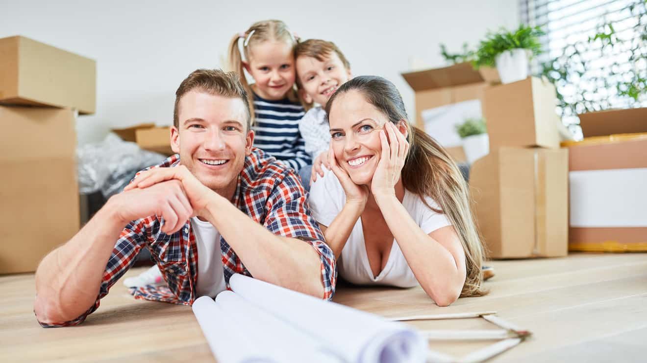 Bei der Hausplanung sollte auch schon zukünftiger Familienzuwachs berücksichtigt werden