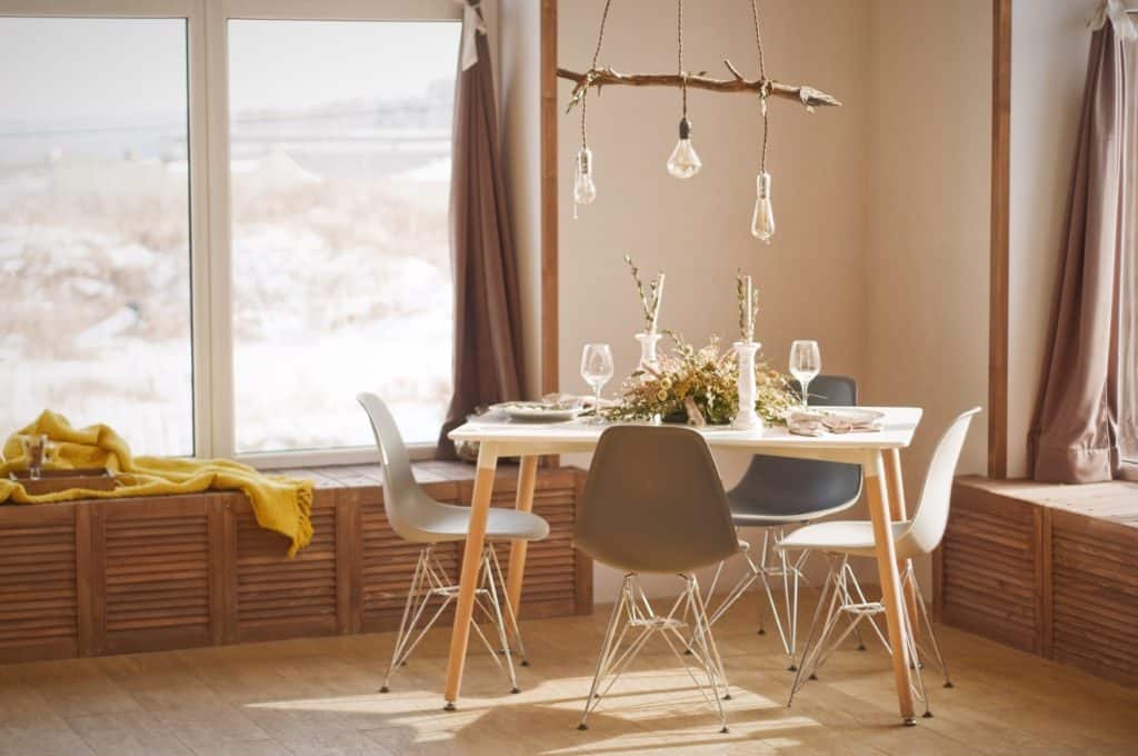 Ausgefallene Esstischlampe