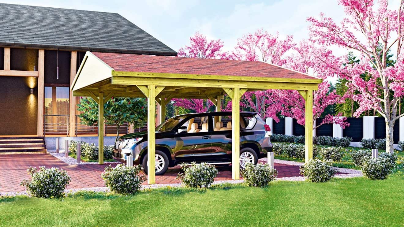 Carports - Allwetter-Schutz für das Auto