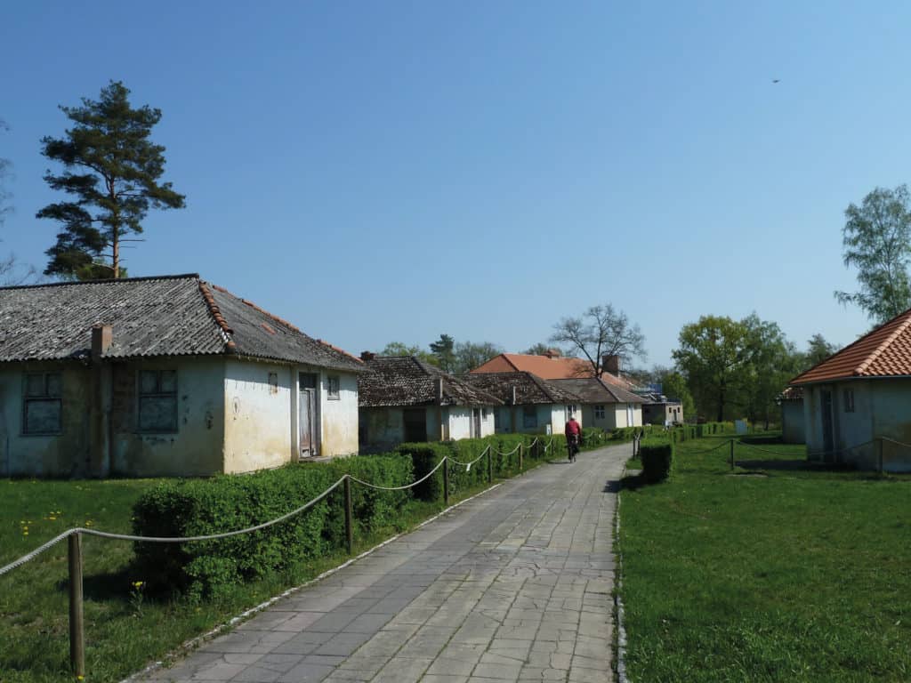 Das ehemalige olympische Dorf