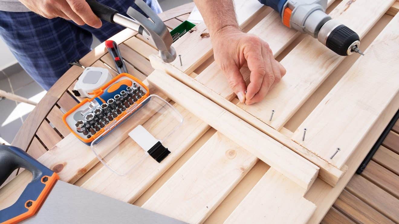 Garderobe selber bauen