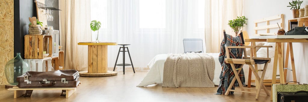 Modern Rustic im Schlafzimmer