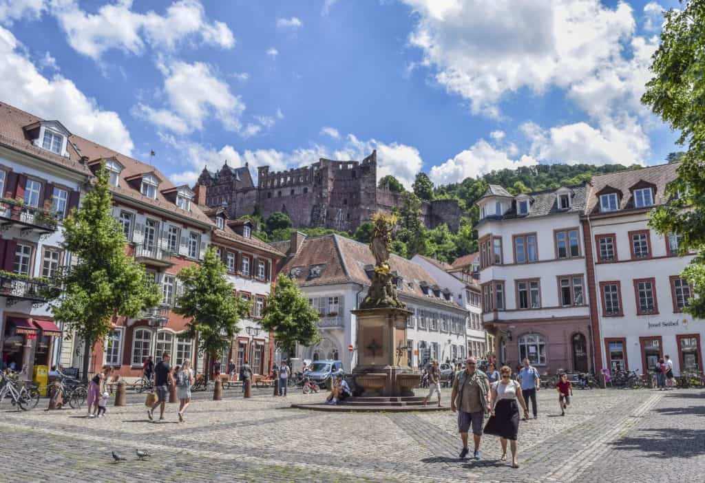Kornmarkt in Heidelberg