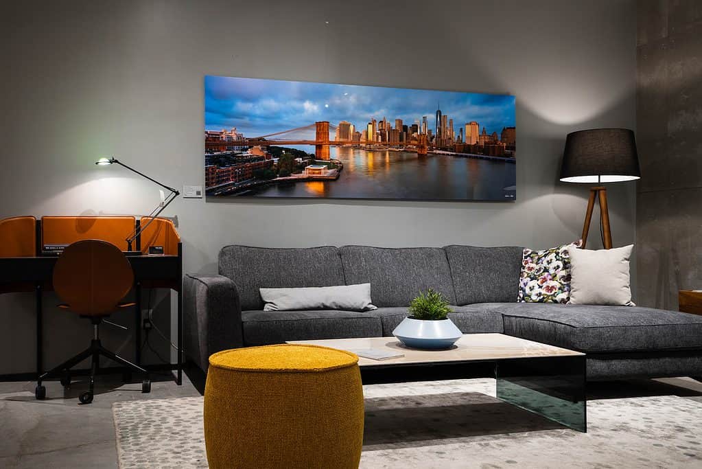 Moderne Farbgestaltung für das Wohnzimmer