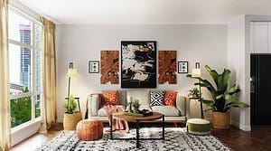 Leinwandbilder sind in jedem Wohnzimmer eine passende Dekoration