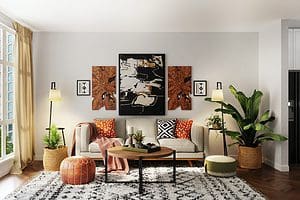 Leinwandbilder sind in jedem Wohnzimmer eine passende Dekoration