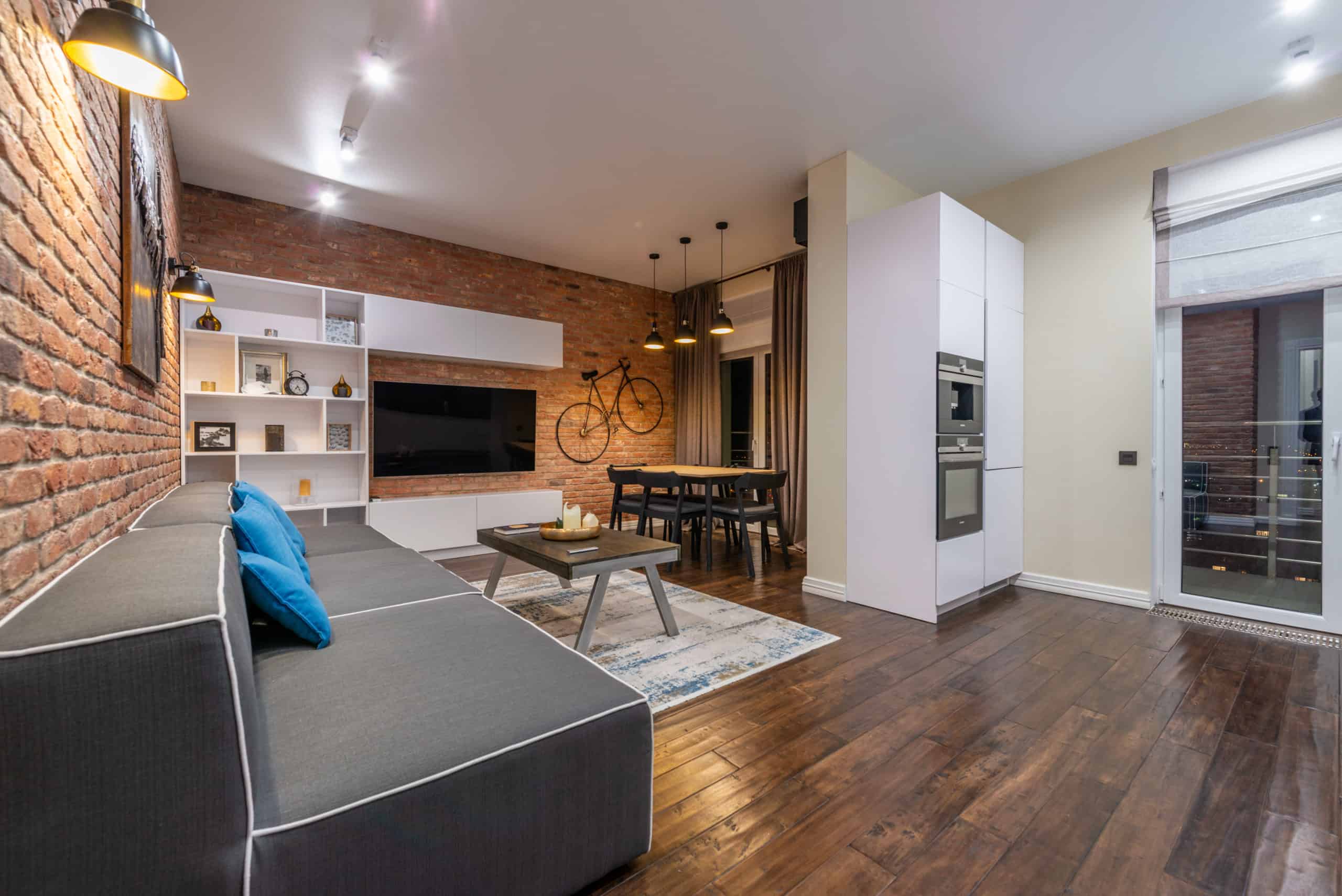 Gestaltung einer Wohnung im Loft-Style
