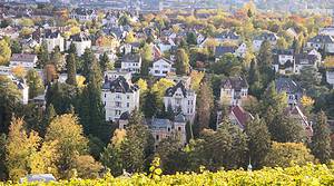 Sicht auf Wiesbaden