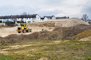 Bauland für eine Neubausiedlung