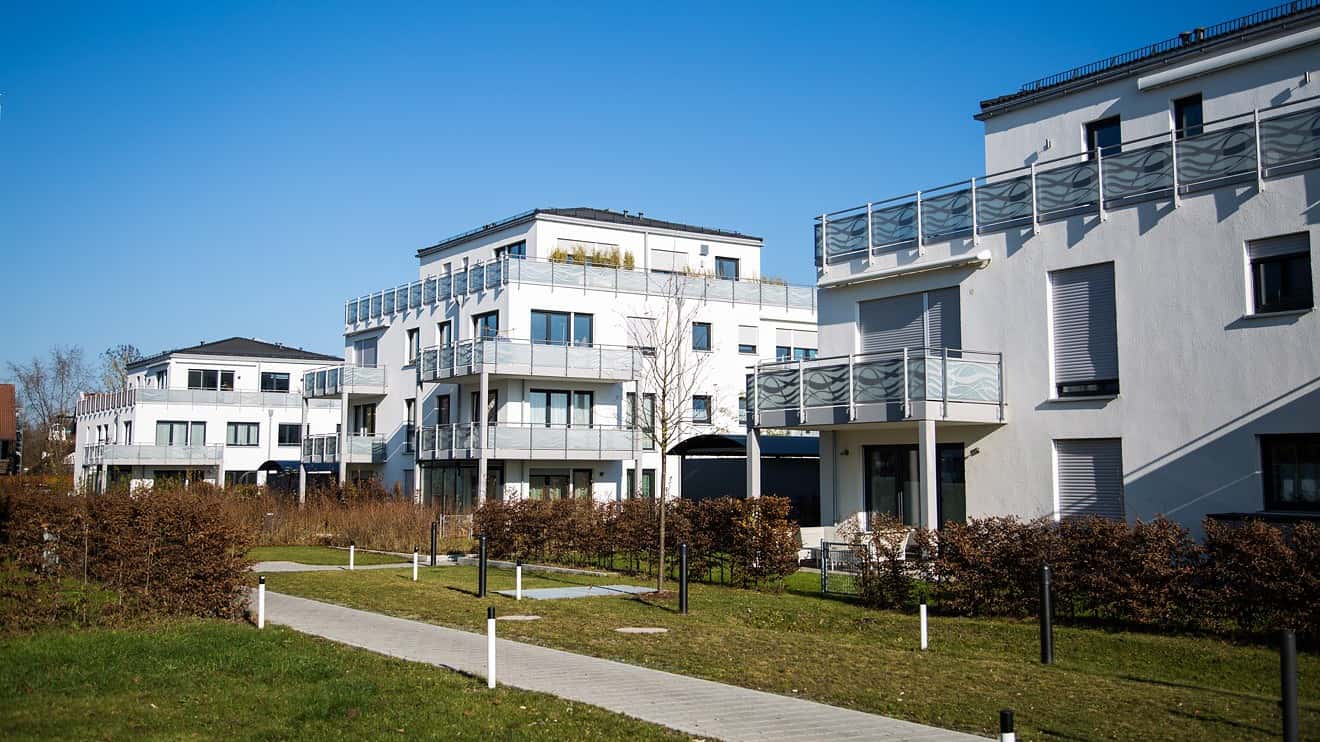 Moderne Wohnanlage