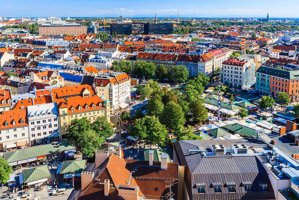 Viktualienmarkt in München