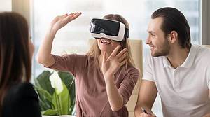 Virtuelle Besichtigung einer Immobilie