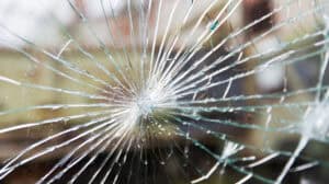 Glasschaden am Fenster
