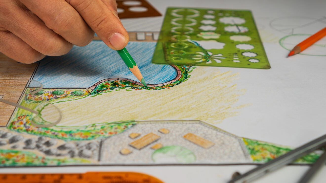 Gestaltung des Traumgarten