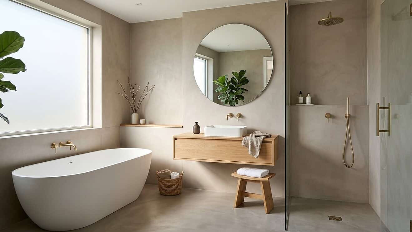 Badsanierung ohne Fliesen