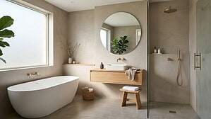 Badsanierung ohne Fliesen