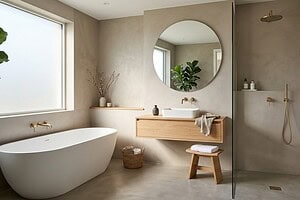 Badsanierung ohne Fliesen