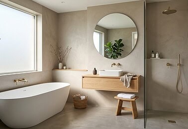 Badsanierung ohne Fliesen