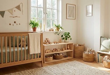 Eltern ist bei der Gestaltung des Kinderzimmers Nachhaltigkeit immer wichtiger