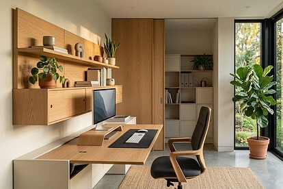 Modulare Raumlösungen für Home-Office