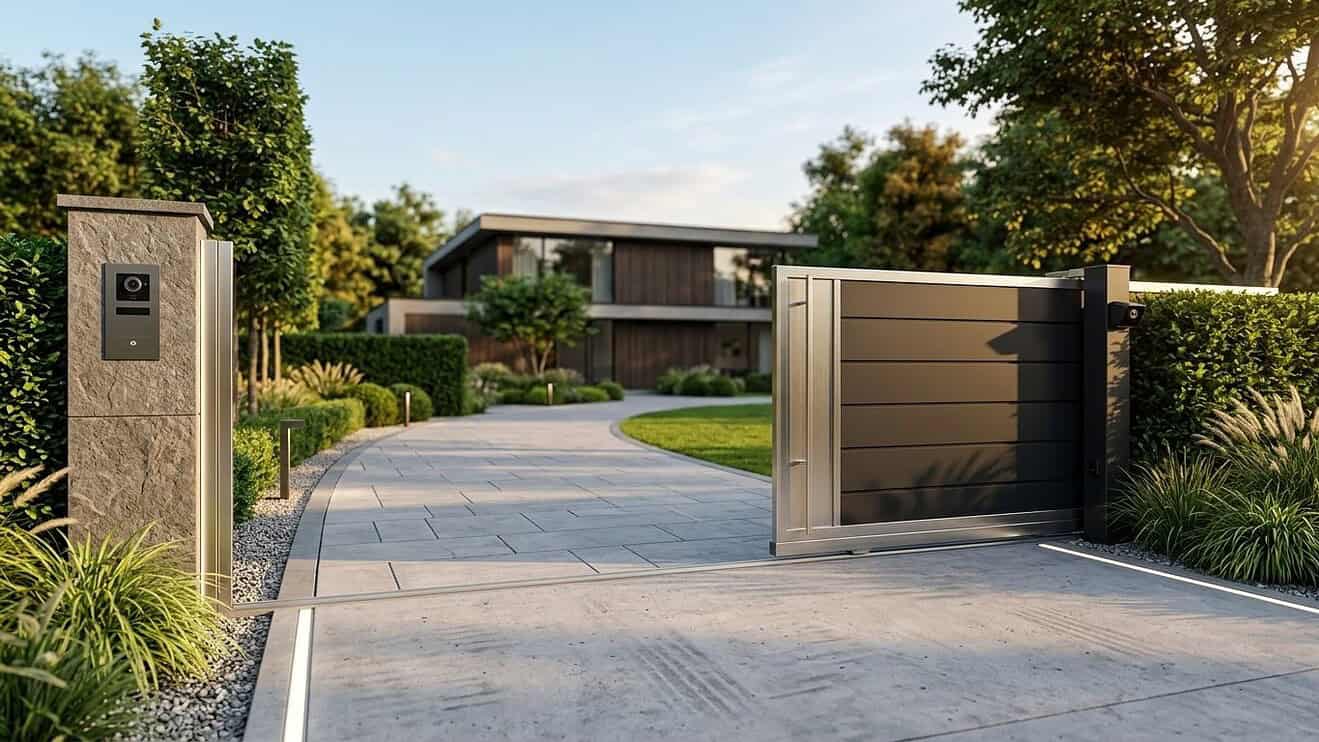 Grundstückssicherung mit modernen Zufahrtslösungen privat umsetzen