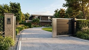 Grundstückssicherung mit modernen Zufahrtslösungen privat umsetzen
