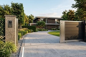 Grundstückssicherung mit modernen Zufahrtslösungen privat umsetzen